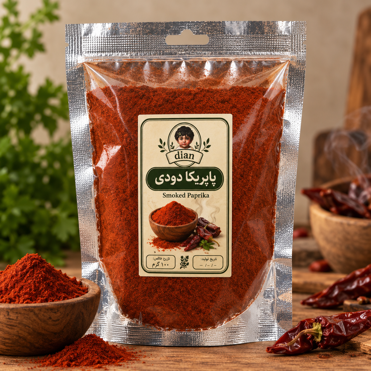 پاپریکا دودی